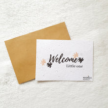 Afbeelding in Gallery-weergave laden, Groeikaartje Welcome little one