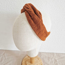 Afbeelding in Gallery-weergave laden, Haarbandeau Cognac