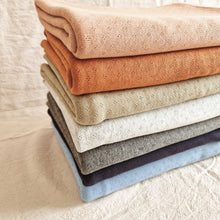 Afbeelding in Gallery-weergave laden, Ontwerp je eigen deken (Gebreid Pointelle)