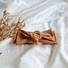 Afbeelding in Gallery-weergave laden, Haarband Pointelle Camel