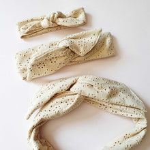 Afbeelding in Gallery-weergave laden, Haarbandeau Embroidery beige
