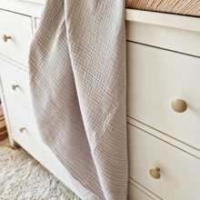 Afbeelding in Gallery-weergave laden, Hydrofiel doek Light Grey (3-laags)