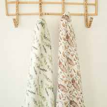 Afbeelding in Gallery-weergave laden, Wikkeldeken Eucalyptus (Bamboe wellness fleece)